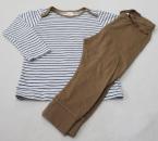 Langarmshirt mit Sweathose Gr. 86 von H&M (1373)